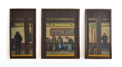 Fifth Avenue, triptych