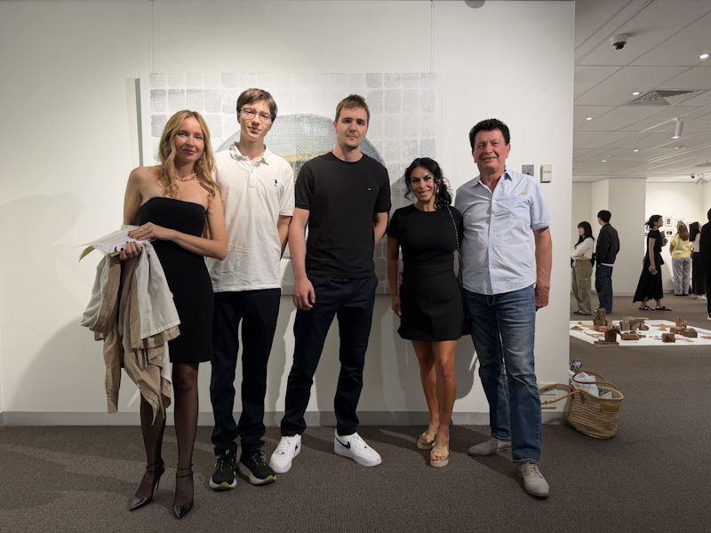 Sasha at the artists talk. Photography by Creative Asia 26 April 2026