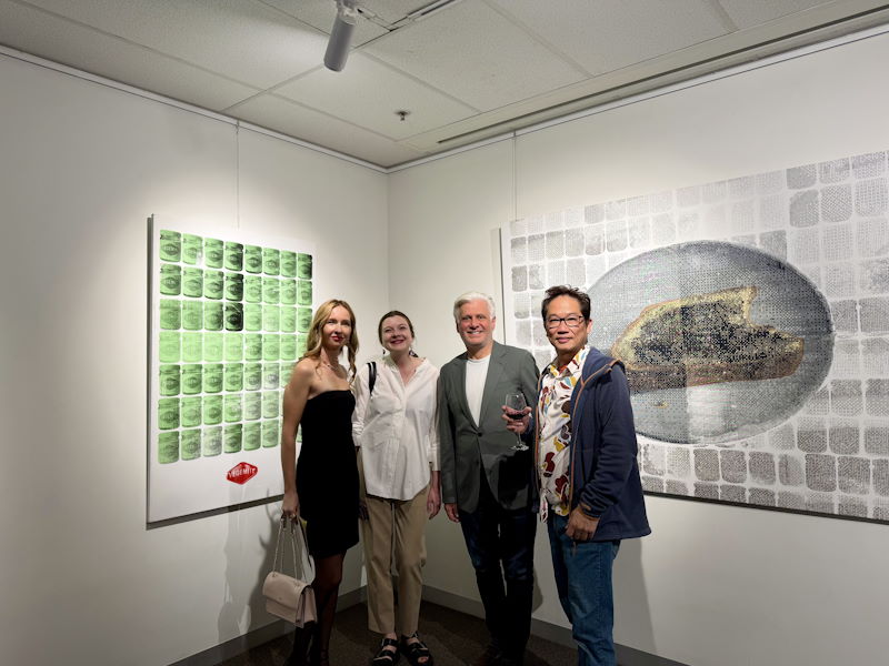 Sasha at the artists talk. Photography by Creative Asia 26 April 2026